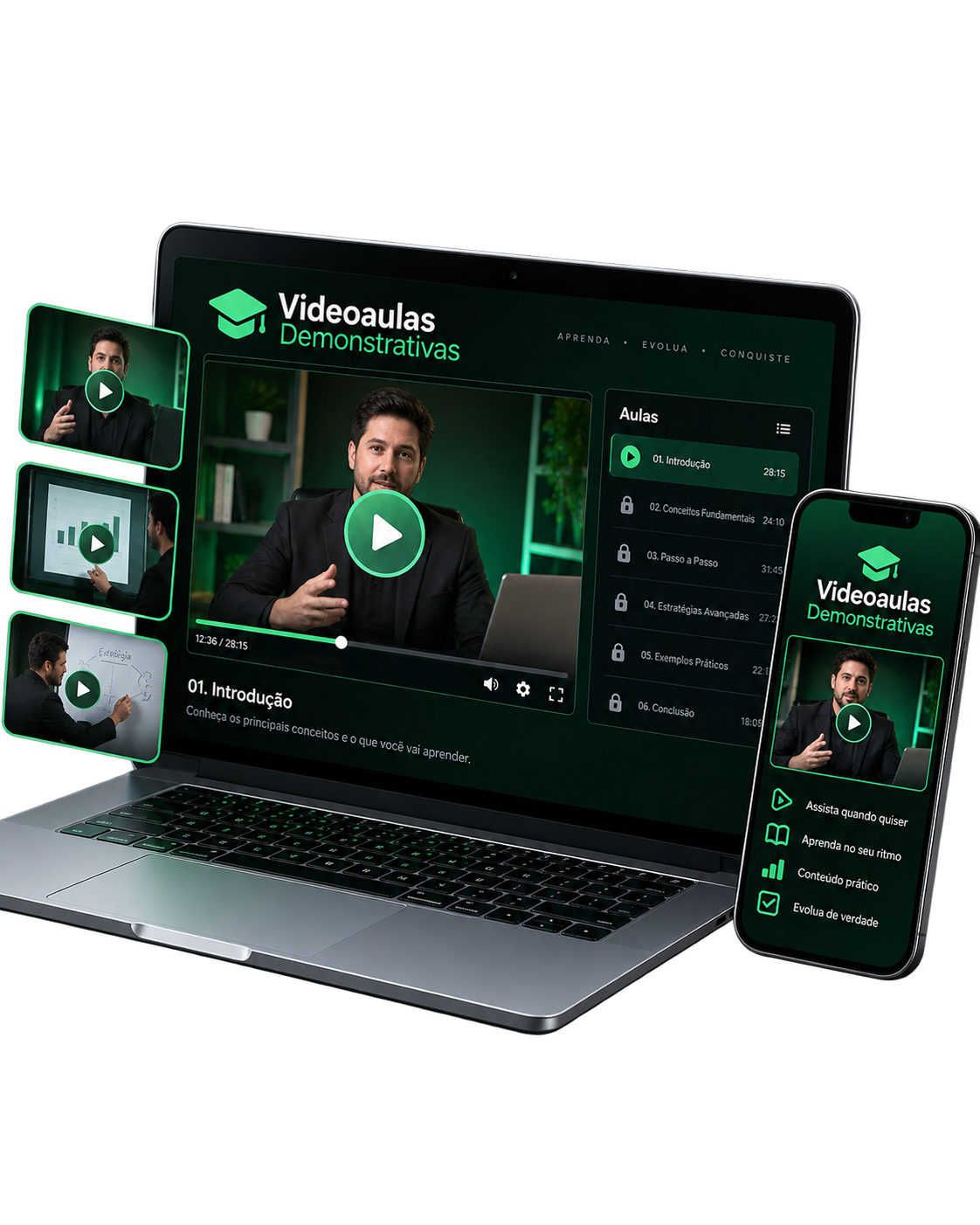 Videoaulas demonstrativas do Método Conversas Sob Controle